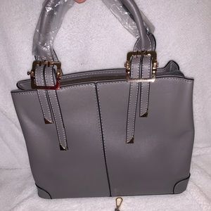 Grey purse